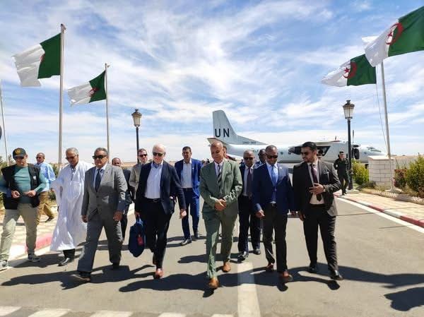 دي ميستورا في زيارة لمخيمات اللاجئين الصحراويين وسط ترقب لمستقبل ملف الصحراء الغربية